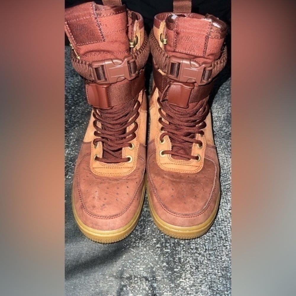 NIKE AIR FORCE AF1 PRM DARK SNEAKER